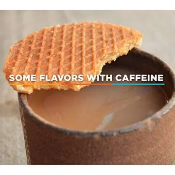 GU Energy Stroopwafel Variety Pack Sports Nutrition Waffle, Caffeine Included, and Kosher Dairy, On-The-Go Energy for Any Workout, 16 Count