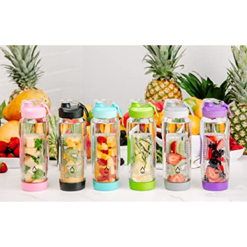 Premium Infusion Pro 32 oz Fruit Infuser Water Bottle