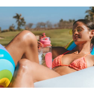 Premium Infusion Pro 32 oz Fruit Infuser Water Bottle