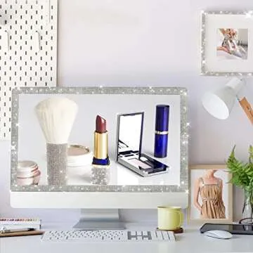 3 Rolls 6.6 Yards Self-Adhesive Crystal Rhinestone Diamond Ribbon - DIY Diamond Ribbon Stickers with 2 mm Rhinestones for Arts Crafts,Bling Silver Ribbon Rolls for Phone,Car Decoration(Silver)