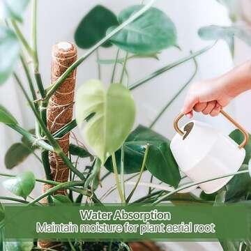 Joyhalo Stackable Moss Pole Set for Indoor Plants