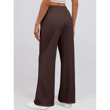 High Waist Wide Leg Sweatpants for Women Comfort