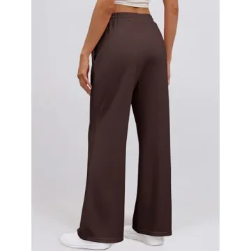High Waist Wide Leg Sweatpants for Women Comfort