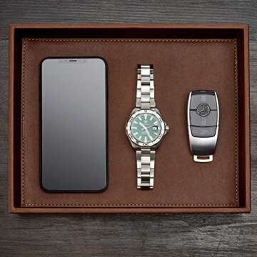 GALLAWAY LEATHER Valet Tray - Stylish Men's Organizer