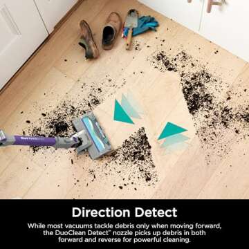 Shark IP1251 Cordless Stick Vacuum - Pet Hair & HEPA