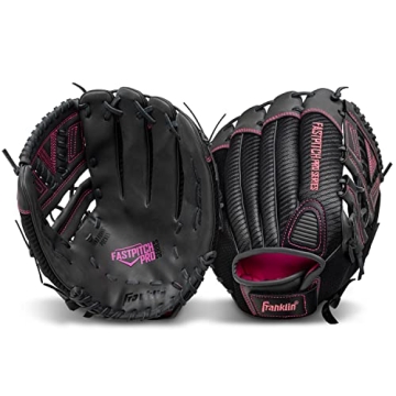 Franklin Sports Girls Softball Glove 12" Pink Mitt