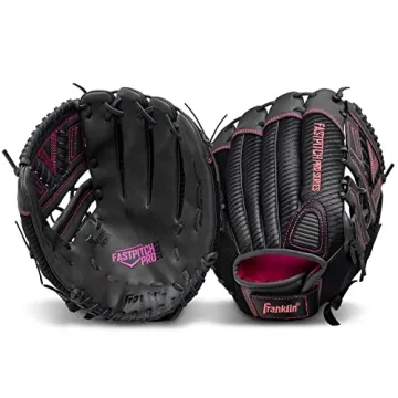 Franklin Sports Girls Softball Glove 12" Pink Mitt