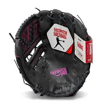 Franklin Sports Girls Softball Glove 12" Pink Mitt
