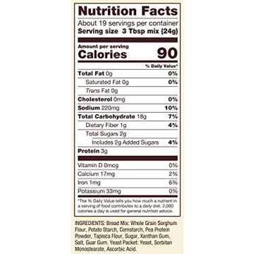 Bob's Red Mill Gluten Free Homemade Wonderful Bread Mix, 16-ounce (Pack of 4)