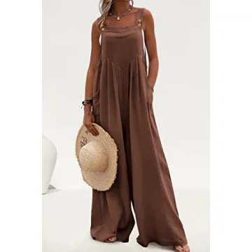 PRETTYGARDEN Women's Casual Bib Overalls - Summer Fashion