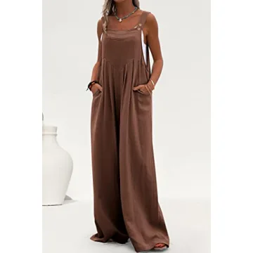 PRETTYGARDEN Women's Casual Bib Overalls - Summer Fashion