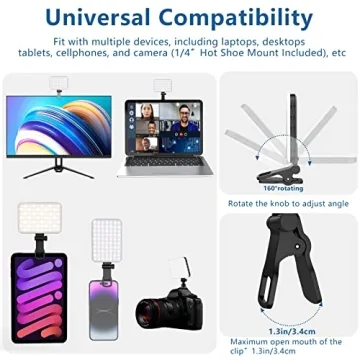 ALTSON 60 LED Selfie Light for Perfect Photos and Video