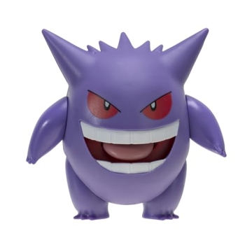 Delightful PoKéMoN 4.5" Gengar Battle Feature Figure for All Ages