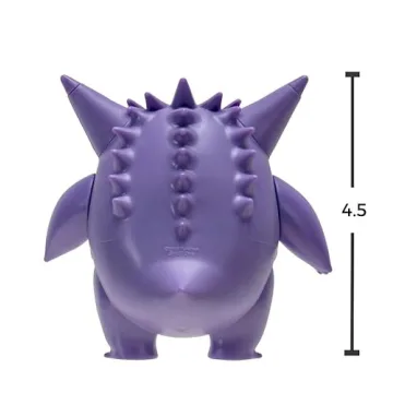 Pokemon 4.5" Gengar Battle Feature Figure - Collectible Toy