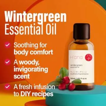 Hana Wintergreen Essential Oil - Pure Aromatherapy for All
