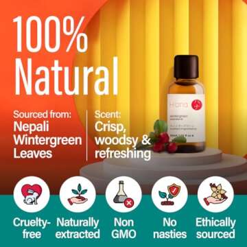 Hana Wintergreen Essential Oil - Pure Aromatherapy for All