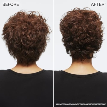 Redken All Soft Shampoo Hydrates Dry Hair With Argan Oil