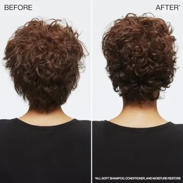 Redken All Soft Shampoo Hydrates Dry Hair With Argan Oil