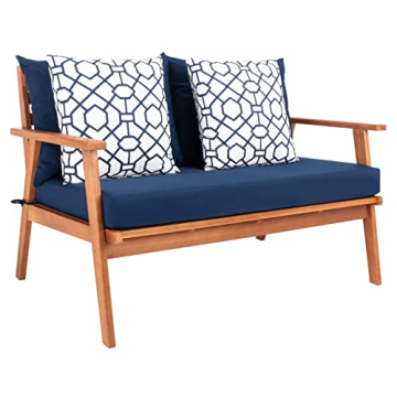 Chic SAFAVIEH 4-Piece Outdoor Patio Set with Cushions