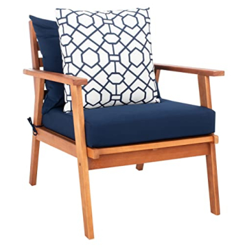 Chic SAFAVIEH 4-Piece Outdoor Patio Set with Cushions