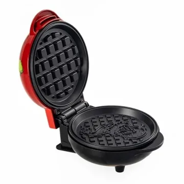 Grinch Mini Waffle Maker - Fun Breakfast Kitchen Appliance