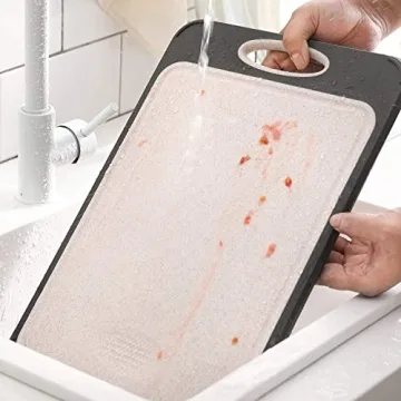 Guanci 16x11 Double Sided Stainless Steel Cutting Board