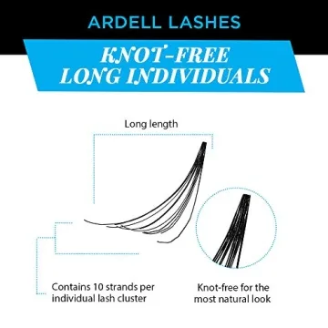 Ardell Long Individual False Eye Lashes for Flawless Natural Beauty