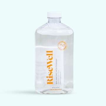 RiseWell Balancing Mouthwash - PH Balancing Alkaline Alcohol Free Mouthwash - Dentist Developed Dry Mouth Rinse - No Added Fluoride and SLS-Free - Wild Mint, 16 Oz