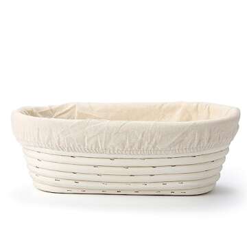 Saint Germain Bakery Premium Bread Banneton Basket Set