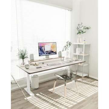 Non-Slip Leather Desk Mat, Desk Mouse Pad, Waterproof PVC Leather Desk Table Protector, Large Desk B...