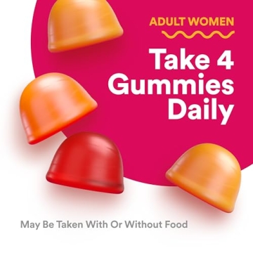 SmartyPants Organic Women's Multivitamin Gummies Sugar-Free