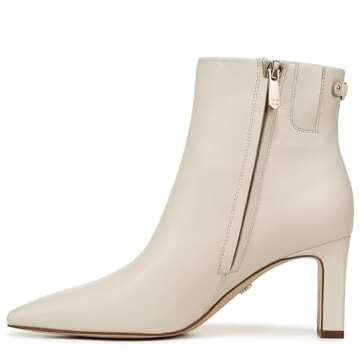 Sam Edelman Saige Ankle Booties in Modern Ivory for Women