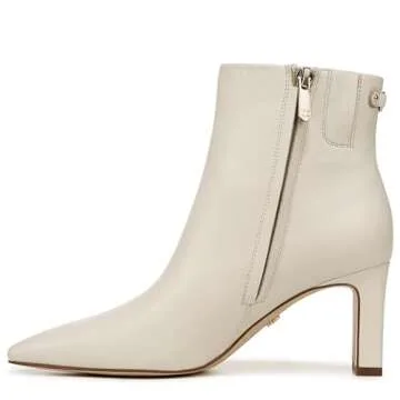 Sam Edelman Saige Ankle Booties in Modern Ivory for Women