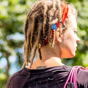 EXCEART Dreadlock Accessories 13pcs Hair Braid Rings Shell Headpiece Hair Clips Pendant Ocean Conch Seashell Enamel Charms Pendants for Diy Jewelry Making Hair Jewelry Accessories