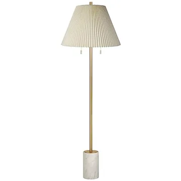 Possini Euro Design Milan 66" Tall Floor Lamp in Gold