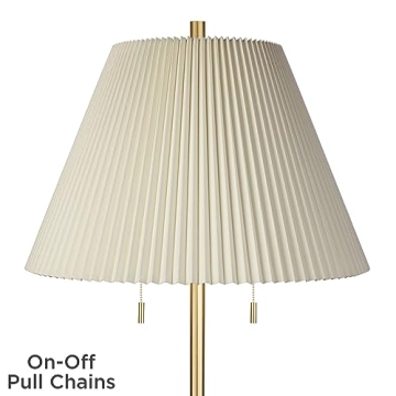 Possini Euro Design Milan 66" Tall Floor Lamp in Gold