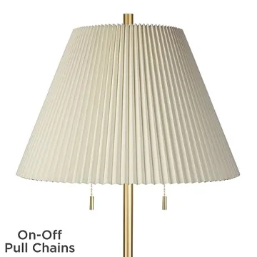 Possini Euro Design Milan 66" Tall Floor Lamp in Gold