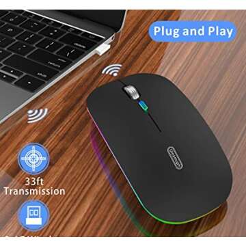 Wireless Rechargeable Portable Computer - Uiosmuph