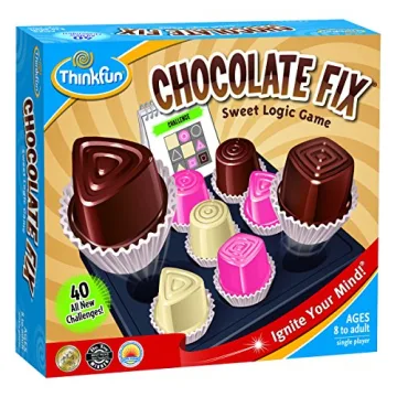 Think Fun Chocolate Fix Board Game for Engaging Logic Puzzles