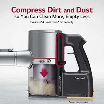 LG CordZero A925 Cordless Vacuum Cleaner with Extra Battery