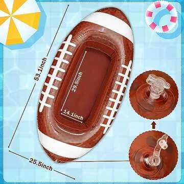 Erweicet Inflatable Football Cooler for Parties & Events