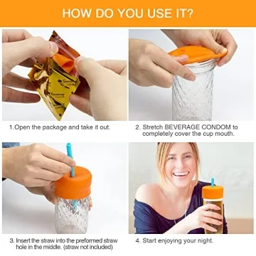 Drink Protection Cover | Reusable Silicone Beverage Safety