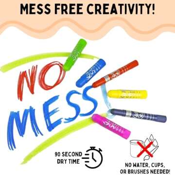 Kwik Stix Metallic Paint Sticks for Kids