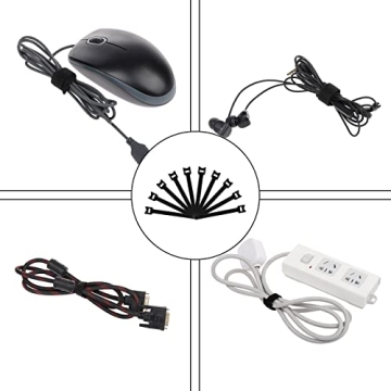 FABROK Cable Management Box with 10 Ties - Organize Wires