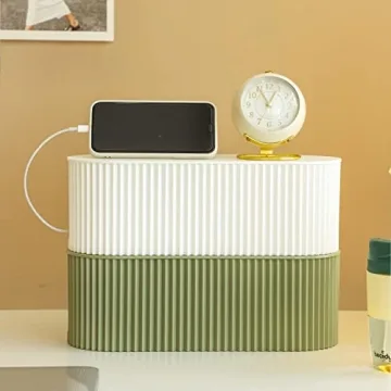 FABROK Cable Management Box with 10 Ties - Organize Wires