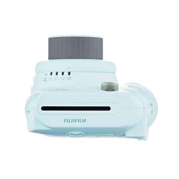 Fujifilm instax Mini 9 Instant Camera (Ice Blue) with Film Twin Pack Bundle (2 Items)