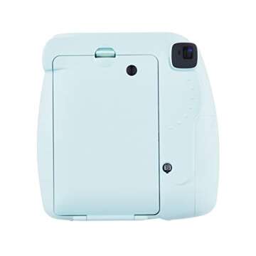 Fujifilm instax Mini 9 Instant Camera (Ice Blue) with Film Twin Pack Bundle (2 Items)
