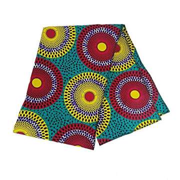 Stylish African Print Head Wrap - Versatile 72" Head Tie