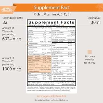 Buried Treasure VM100 Complete Liquid Vitamins & Minerals Supplement with Antioxidants