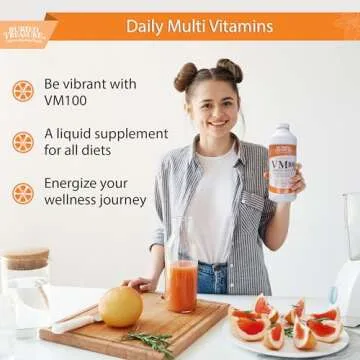 Buried Treasure VM100 Liquid Vitamins for Daily Health Support